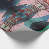 Kerstmis, nieuwjaarspapier cadeaupapier (Hoek)