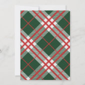 Kerstmis Night Holiday Kaart (Achterkant)