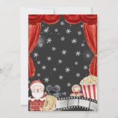 Kerstmis Night Holiday Kaart (Achterkant)