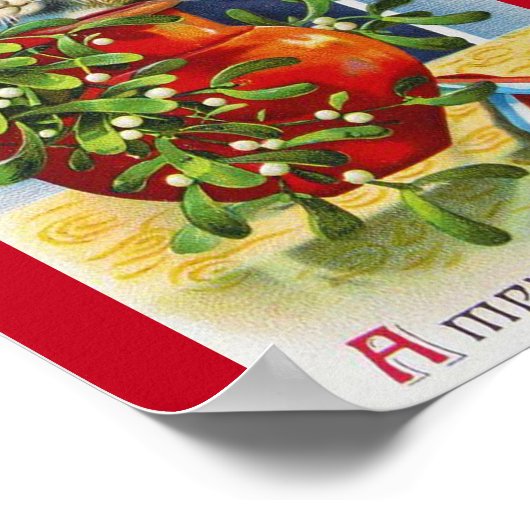 Kerstmis, Noel Kitten Poster (Hoek)