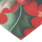 Kerstmis Noel Rood & Groen Tafelkleed (Gekanteld)