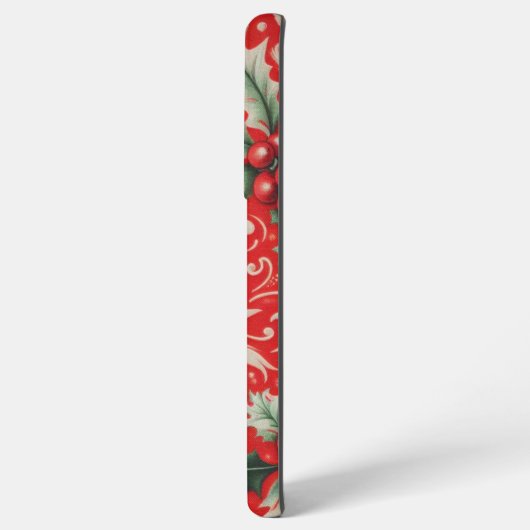 Kerstmis Noel rood & groen Telefoon Case Samsung Galaxy Hoesje (Achterkant horizontaal)