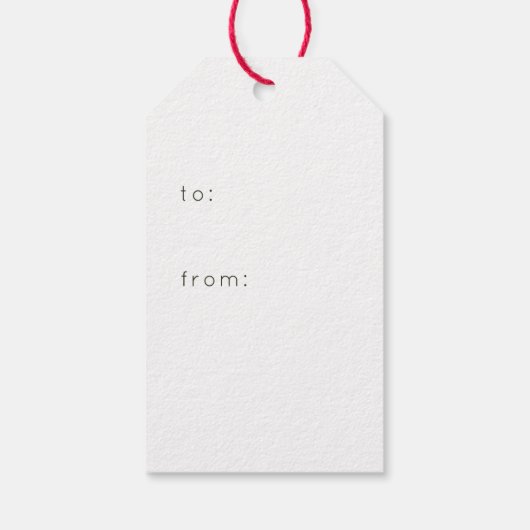 Kerstmis Noel rustiek groen Cadeaulabel (Achterkant)