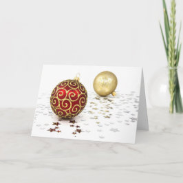 Kerstmis Nollaig Chridheil I Holiday Kaart