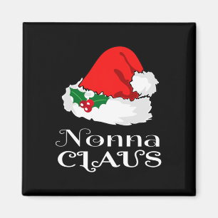 Kerstmis Nonna Claus Matching Pyjama Santa Hat X- Magneet