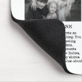 Kerstmis Noord-Pole Times Newspaper Fun Muismat (Hoek)