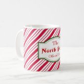 Kerstmis Noordpool Elf Koffiemok Cadeau (Voorkant links)