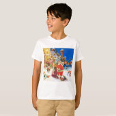 Kerstmis, Noordpool T-shirt (Voorkant volledig)