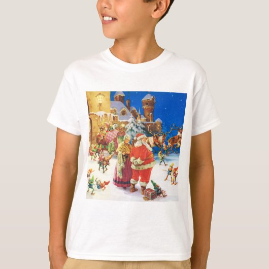 Kerstmis, Noordpool T-shirt (Voorkant)