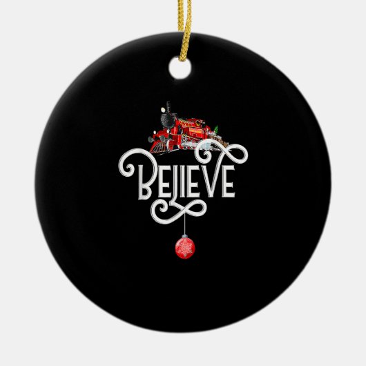 Kerstmis, noordpoolingang, alle andere feestdagen keramisch ornament (Voorkant)