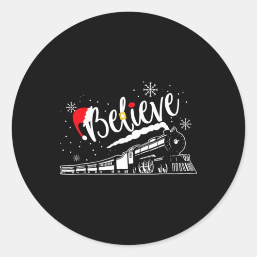 Kerstmis, noordpoolingang, alle andere feestdagen ronde sticker (Voorkant)