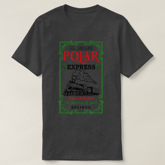 Kerstmis, noordpoolingang, alle andere feestdagen t-shirt (Design voorkant)