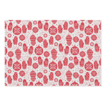 Kerstmis noords Scandinavisch rood wit