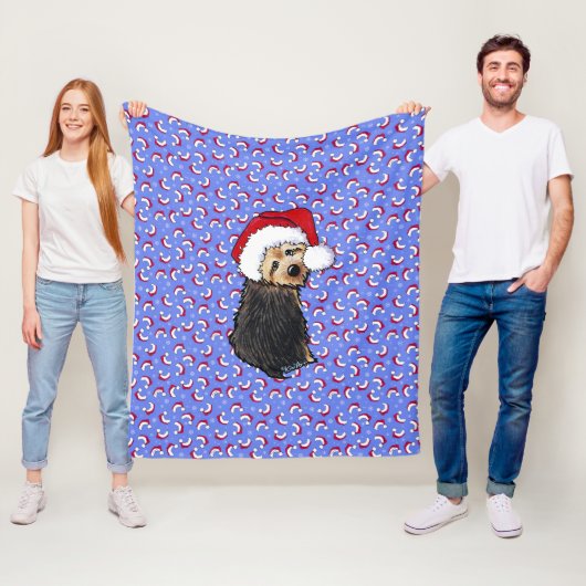 Kerstmis Norwich Fleece Blanket Deken (In situ)