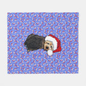 Kerstmis Norwich Fleece Blanket Deken (Voorkant (Horizontaal))
