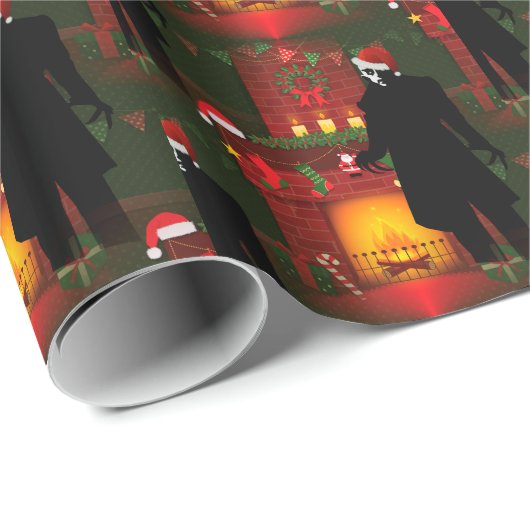 kerstmis nosferatu cadeaupapier (Rol Hoek)
