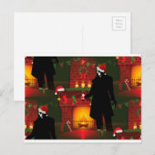 kerstmis nosferatu feestdagenkaart (Voorkant / Achterkant)