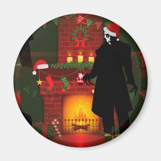 kerstmis nosferatu magneet (Voorkant)