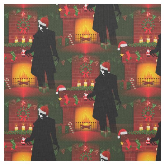 kerstmis nosferatu xmas stof (Swatch)