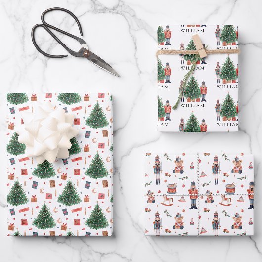 Kerstmis Notenkraker Cadeaupapier