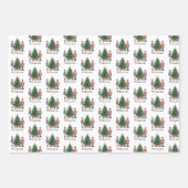 Kerstmis Notenkraker Cadeaupapier (Voorkant 2)