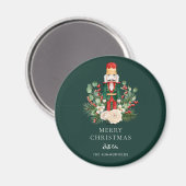 Kerstmis Notenkraker Groene Decoratie Magneet (Voorkant / Achterkant)