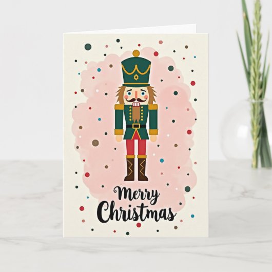 Kerstmis Notenkraker Kaart (Voorkant)