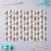 Kerstmis Notenkraker Muizen met Fantasie Tissuepapier (Craft)