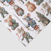 Kerstmis Notenkraker Muizen met Fantasie Tissuepapier (Detail)