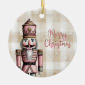 Kerstmis Notenkraker Ornament (Voorkant)