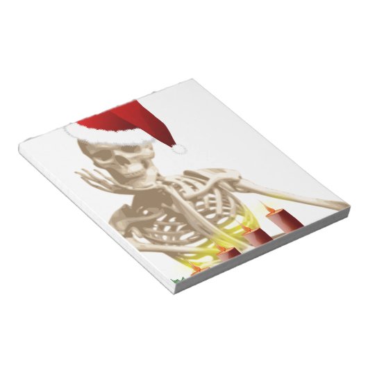 kerstmis notitieblok (Schuin)