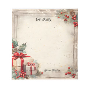 Kerstmis Notitieblok