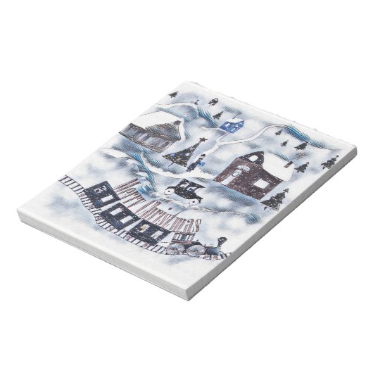 Kerstmis,  notitieblok (Linkerzijde)