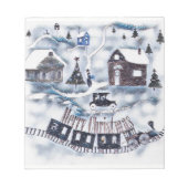 Kerstmis,  notitieblok (Voorkant)