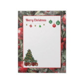 Kerstmis Notitieblok (Linkerzijde)