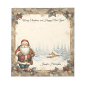 Kerstmis Notitieblok (Voorkant)