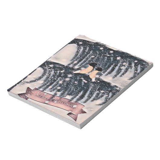 Kerstmis,  notitieblok (Linkerzijde)