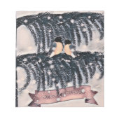 Kerstmis,  notitieblok (Voorkant)