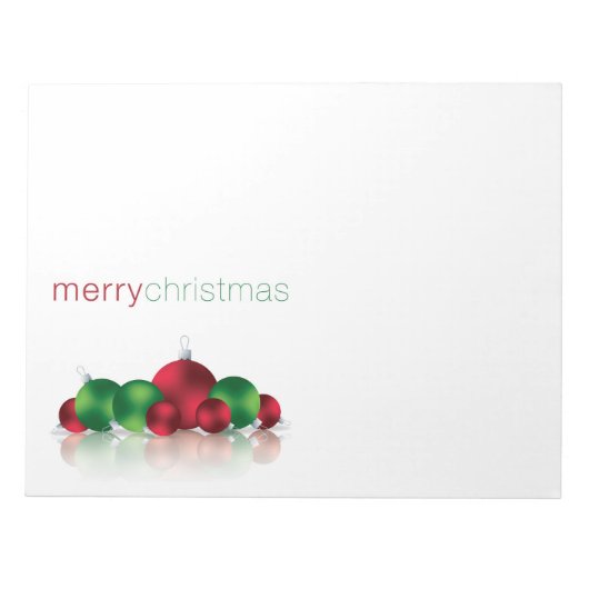 Kerstmis Notitieblok (Voorkant)
