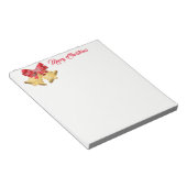 Kerstmis-Notitieblok-Bells Notitieblok (Schuin)