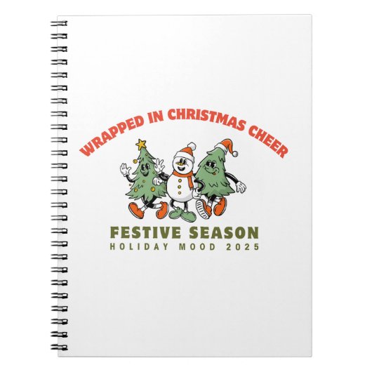 Kerstmis notitieboek (Voorkant)