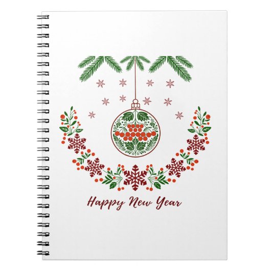 Kerstmis notitieboek (Voorkant)