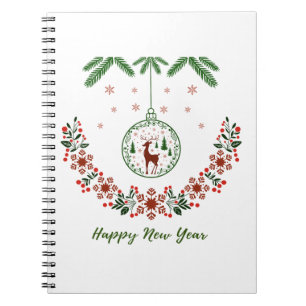 Kerstmis notitieboek