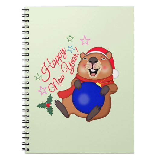 Kerstmis notitieboek (Voorkant)