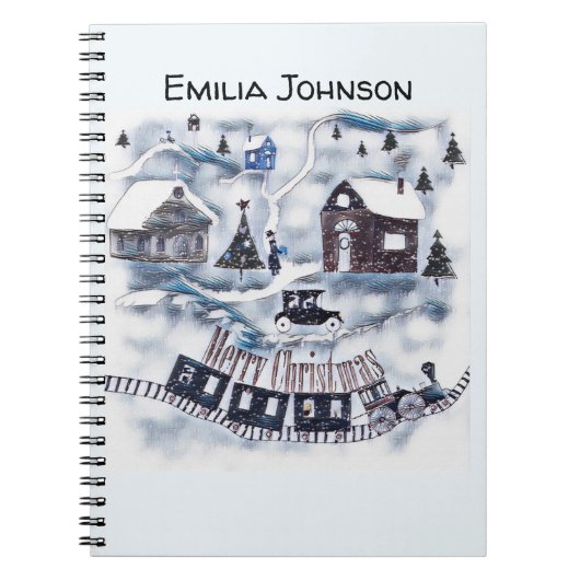 Kerstmis,  notitieboek (Voorkant)