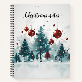 Kerstmis Notitieboek