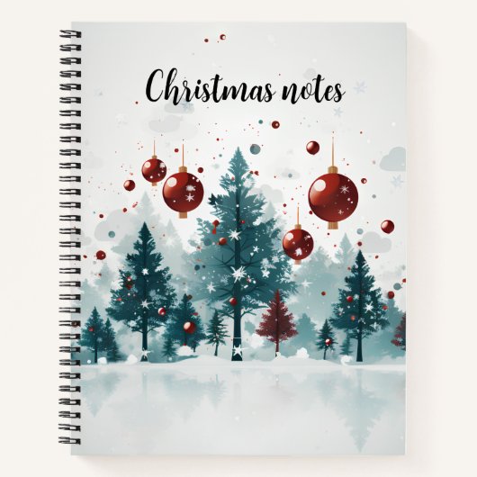 Kerstmis Notitieboek (Voorkant)