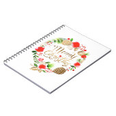 Kerstmis Notitieboek (Linkerzijde)