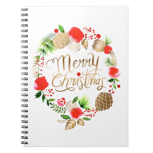 Kerstmis Notitieboek (Voorkant)