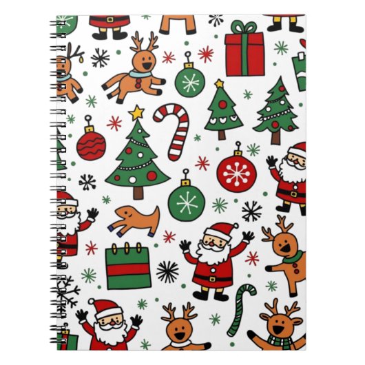 Kerstmis Notitieboek (Voorkant)